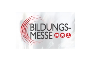 Das Bild zeigt das Logo der Bildungsmesse im redblue.